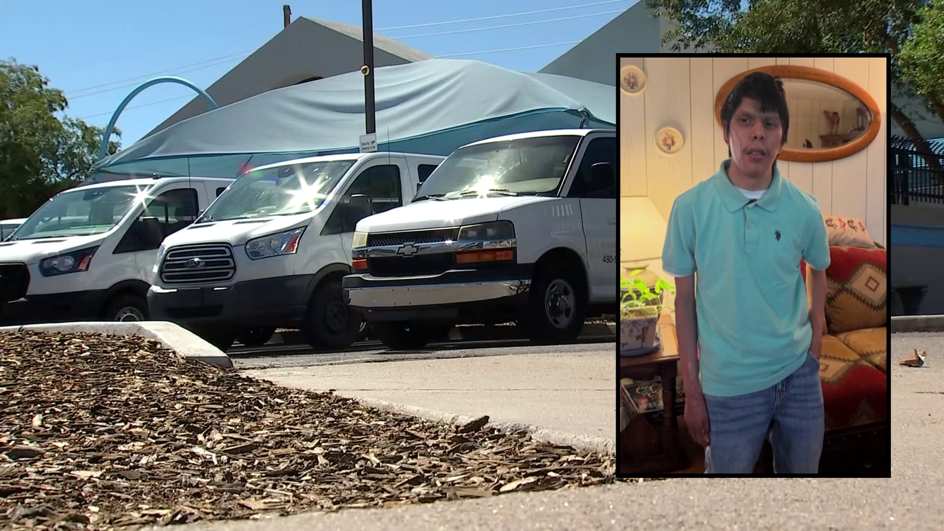 Autistic man found dead in van outside Mesa care facility