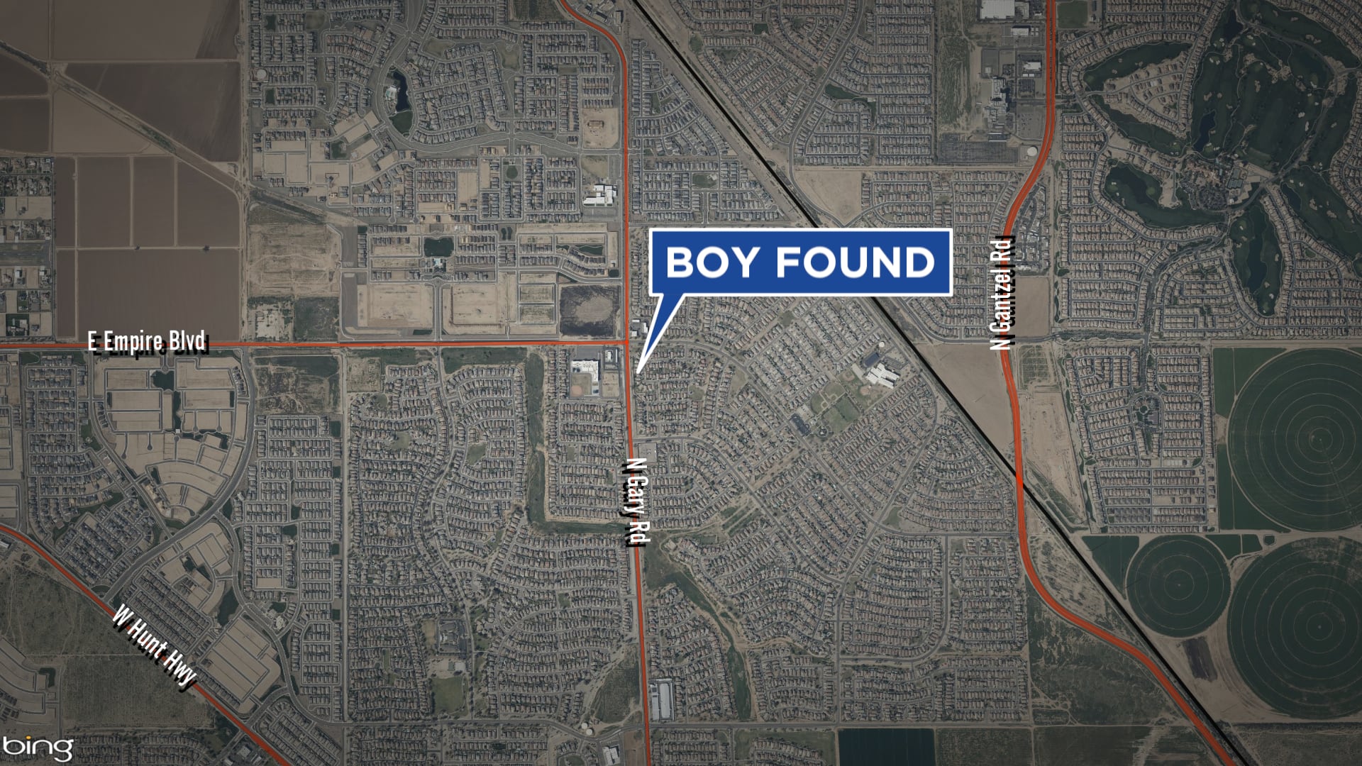 16-year-old boy dies after being found on San Tan Valley road