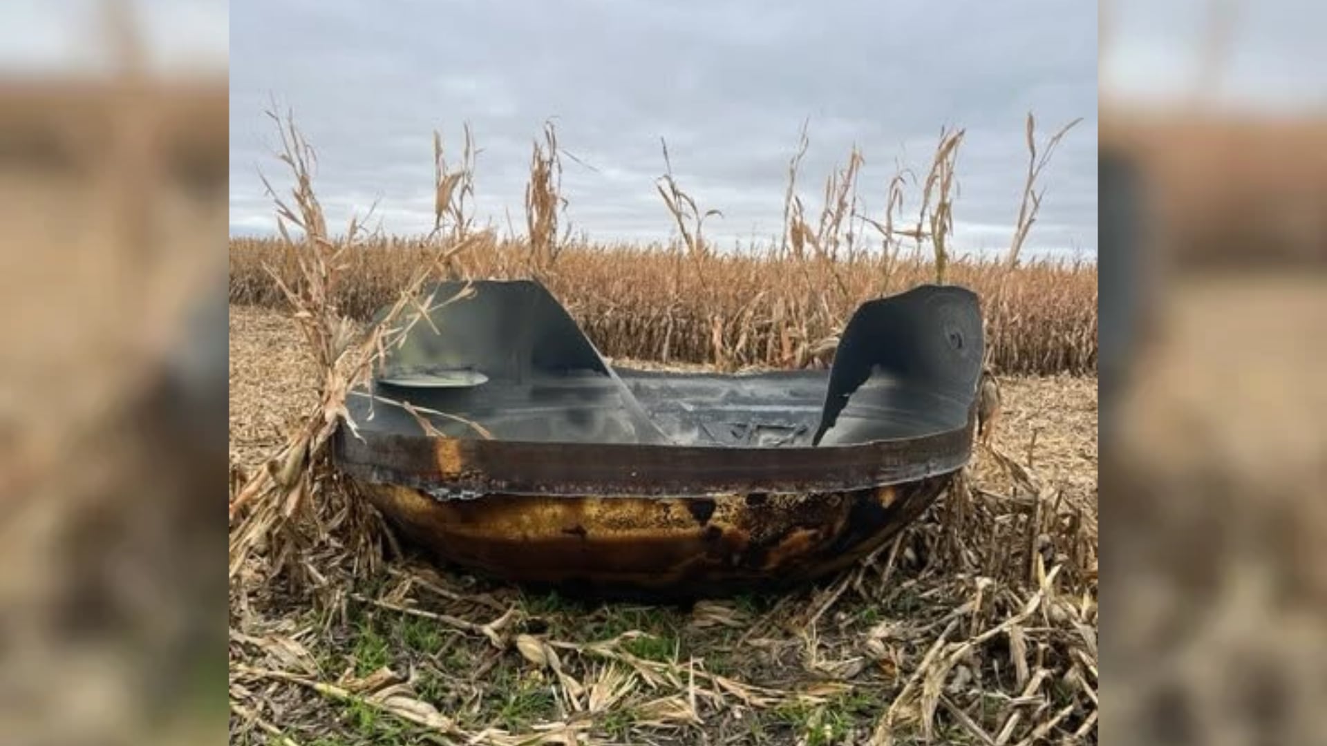 Authorities Investigate 11-Foot Metallic Object Found in Minnesota Cornfield
