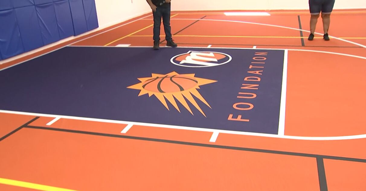 Phoenix Suns, Mercury donate new basketball court to Casa Grande nonprofit