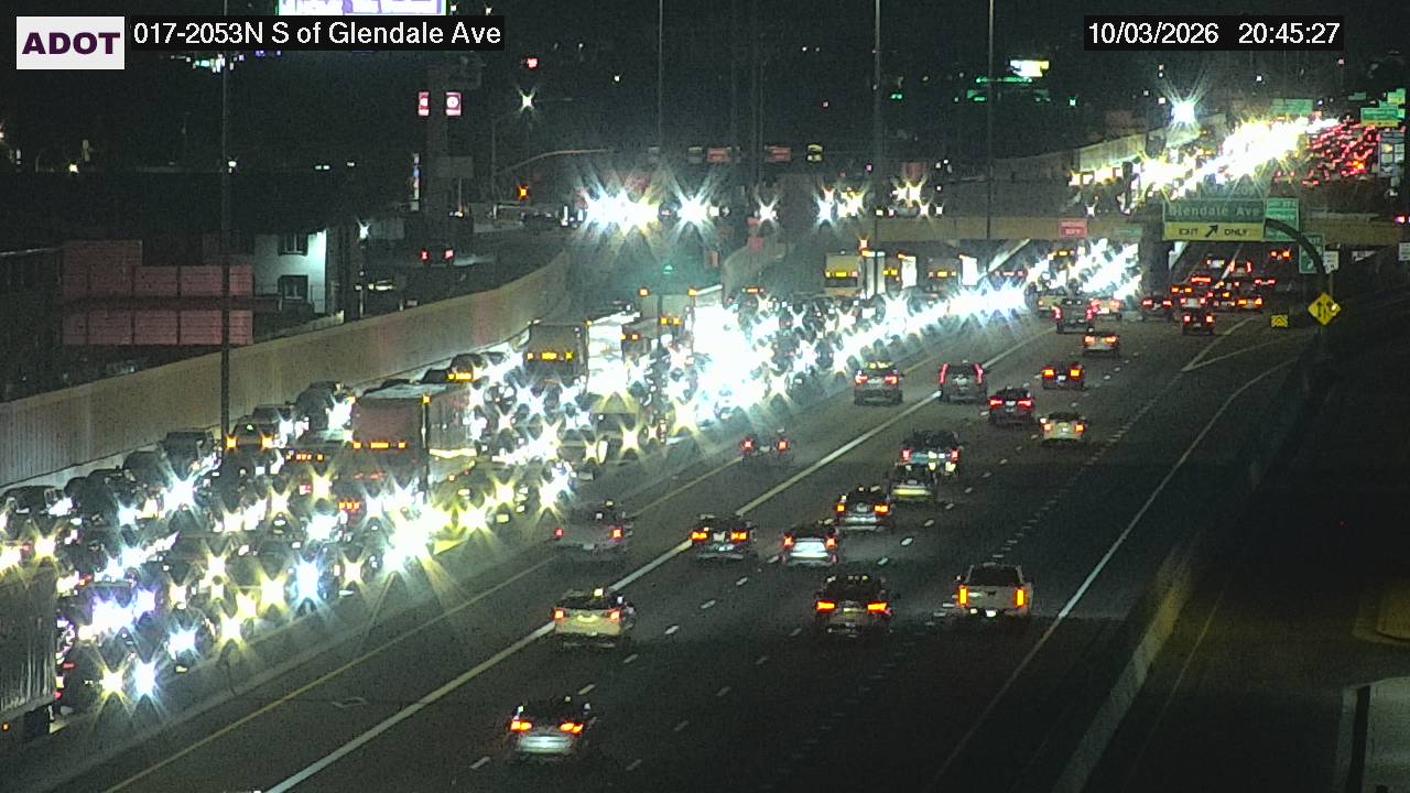 Major Crash Closes Southbound Interstate 17 Lanes in Phoenix