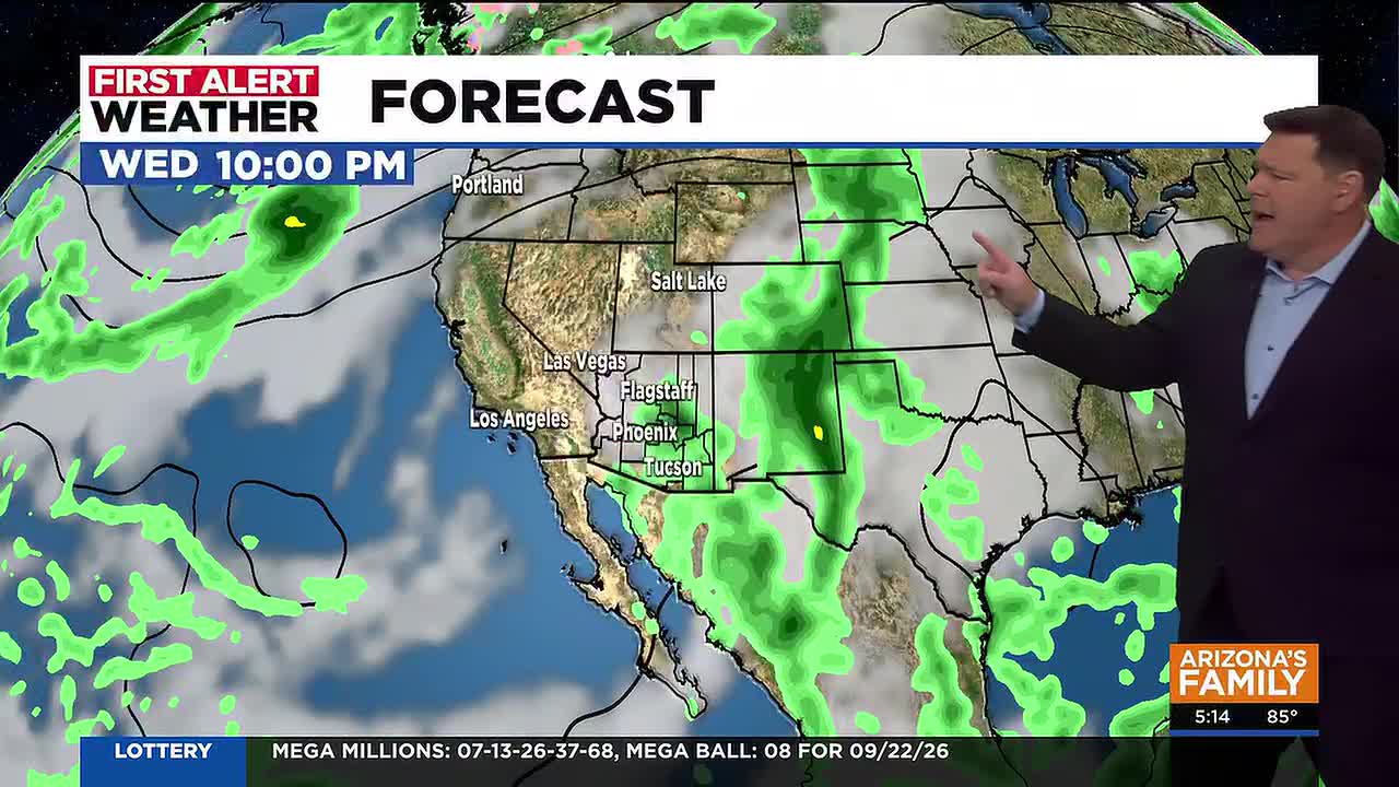 Phoenix Area Forecasted for Rain and Blowing Dust This Week