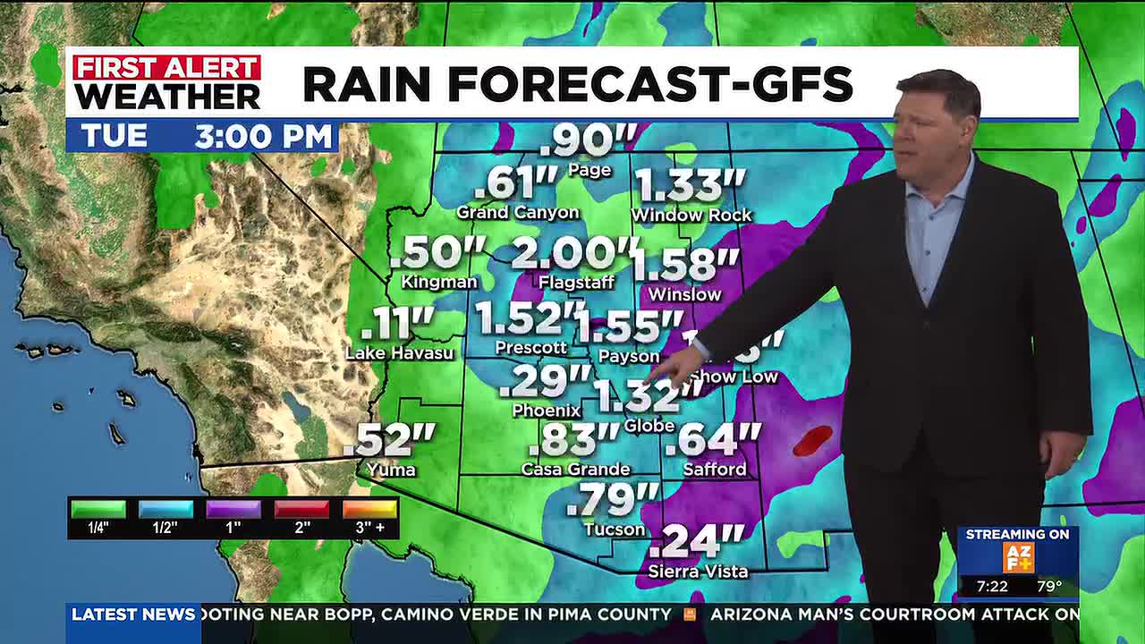 Arizona Braces for Weekend Rainfall, Potential Thunderstorms
