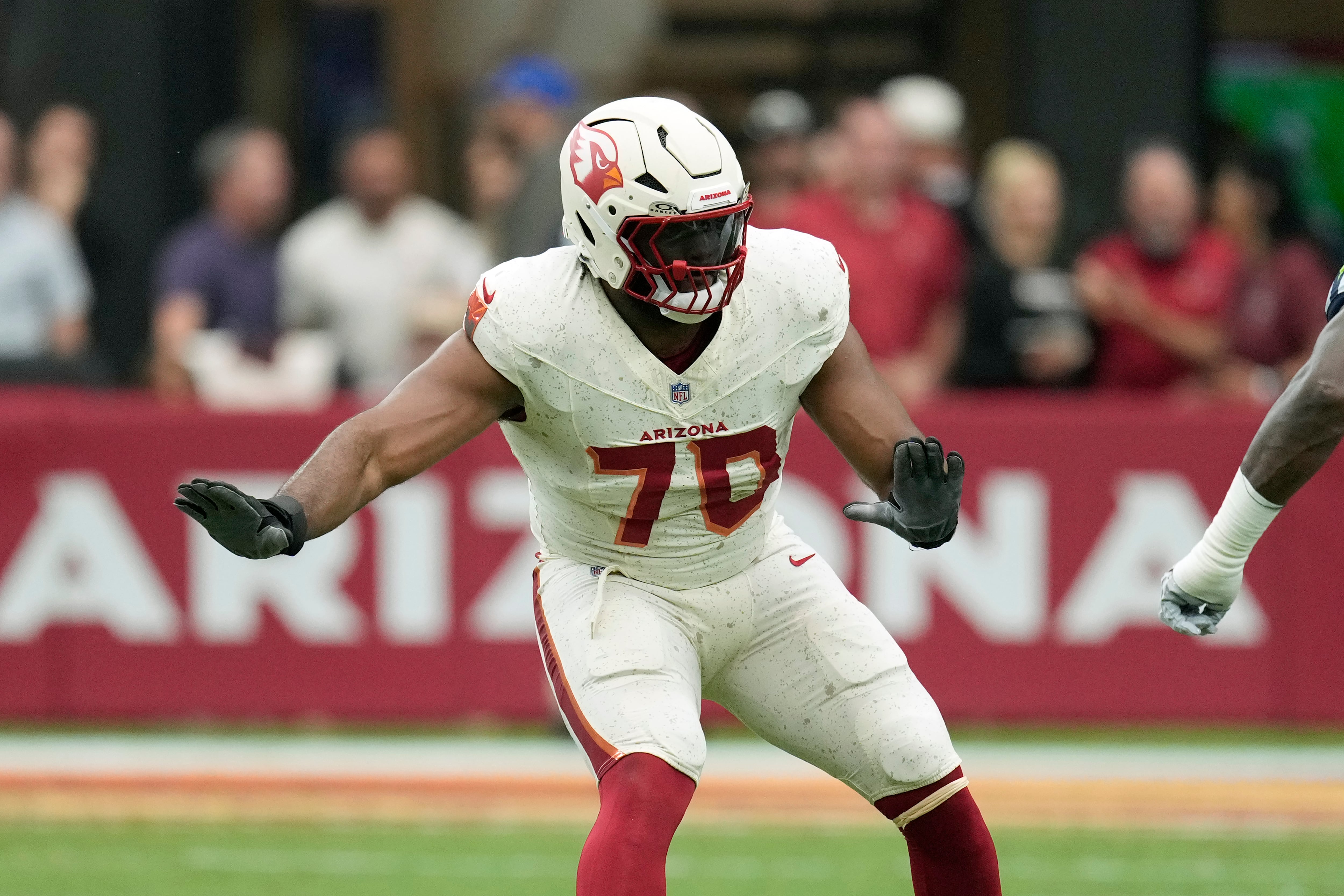 Arizona Cardinals left tackle Paris Johnson Jr out for season