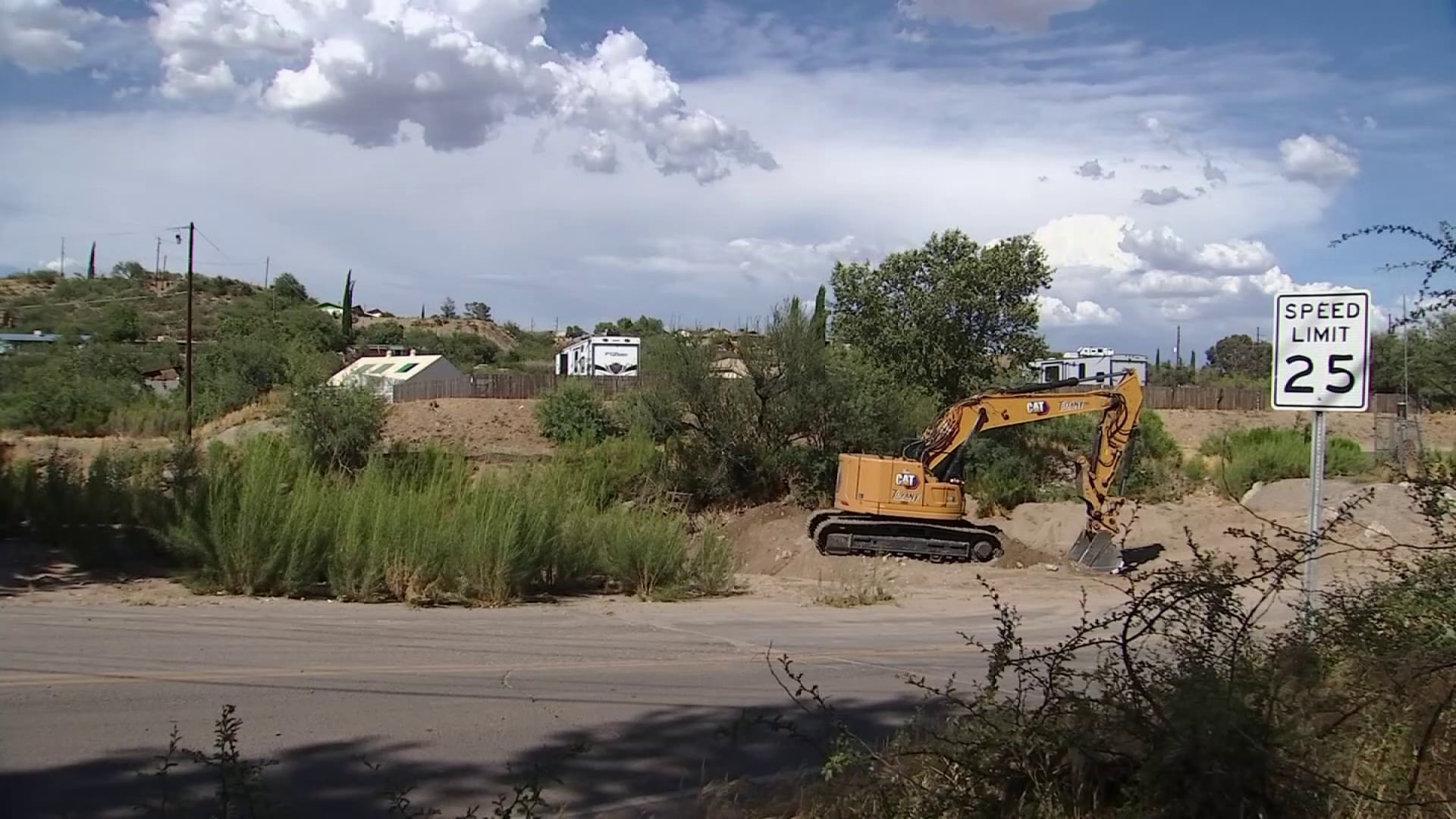 Gila County races against rain as crews rush to finish $24M flood control project