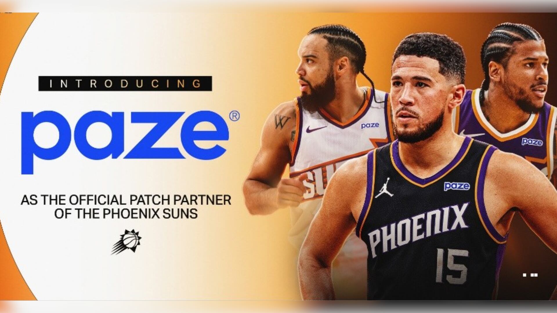 Phoenix Suns Announce Paze as New Official Jersey Patch Sponsor