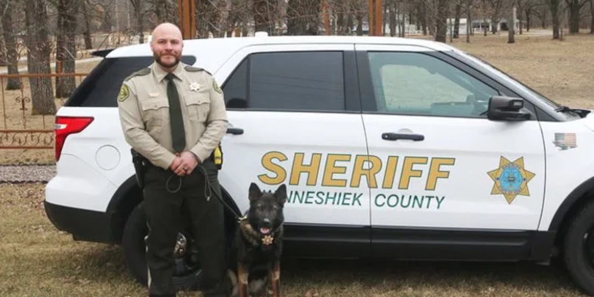 Iowa K-9 disarms shotgun-wielding man during welfare check