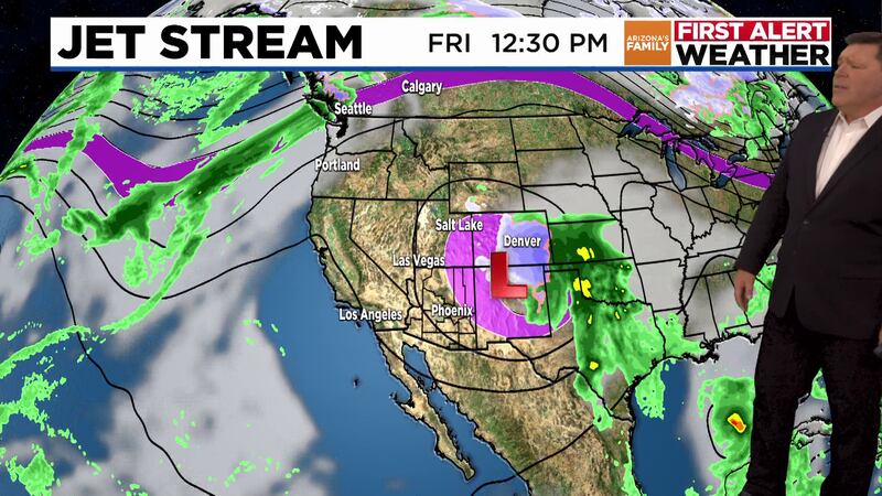 The low pressure is slowing leaving the state and normal temperatures could return Sunday.