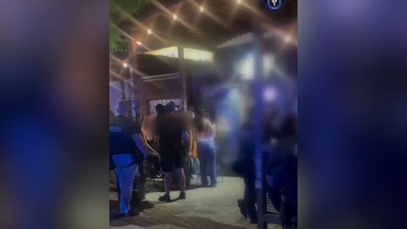 The operation was at an unnamed bar in the area of McClintock Drive and Apache Boulevard.