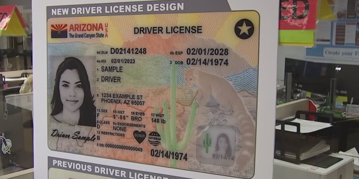 Az Id Layout Design More Arizonans coming forward to report problems with new IDs