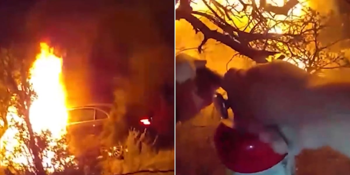 WATCH: Driver accused of fleeing deputies before fiery crash in Prescott