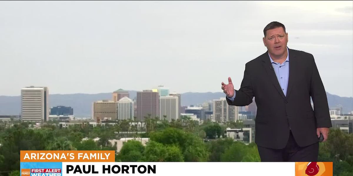 Phoenix sees cooler start to week, more storm chances ahead