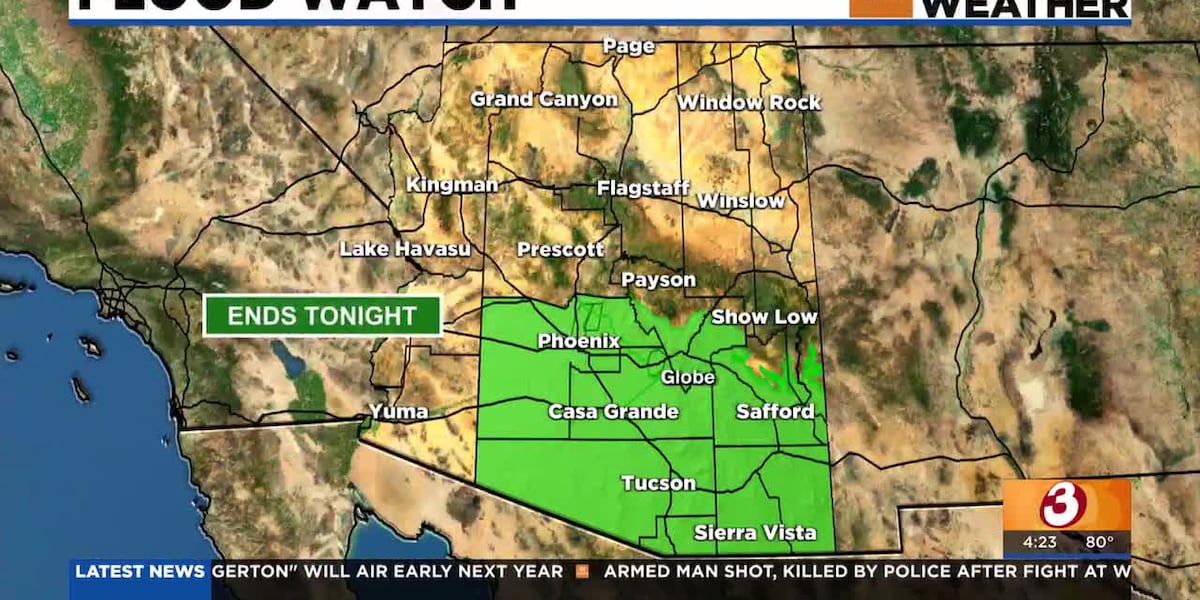 First Alert Day: Severe storm warning issued for Phoenix, Mesa areas