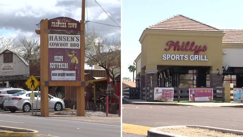 A Cave Creek BBQ restaurant and a Phoenix sports grill were among restaurants who made this...