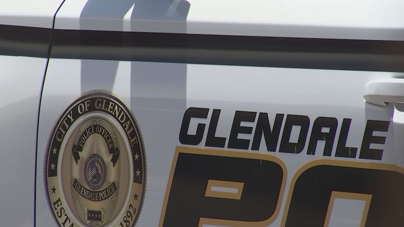 One bad decision behind the wheel led to a chaotic afternoon in a Glendale neighborhood Saturday.