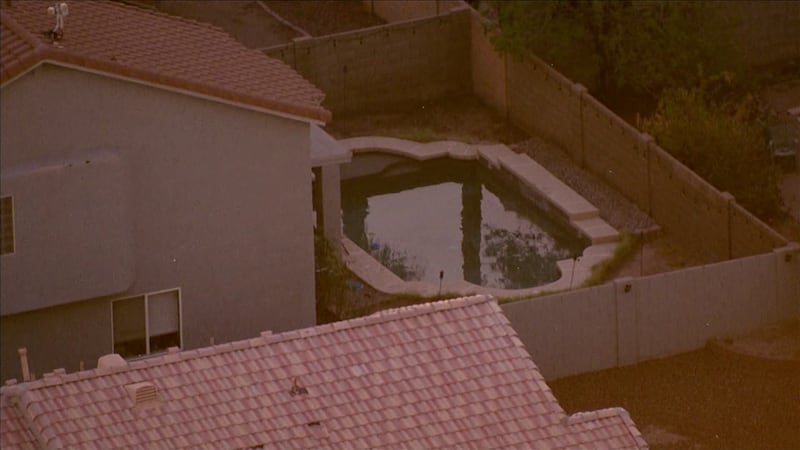A 3-year-old is in the hospital after being found in a backyard pool in Chandler.