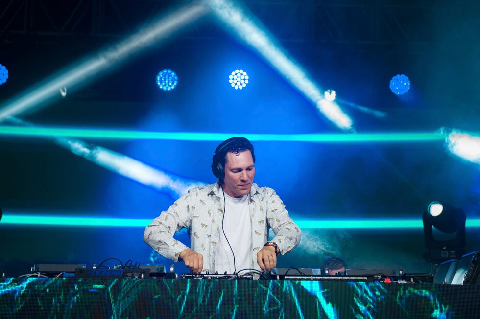 DJ/Producer Tiesto performs in concert at The Oasis on Friday, May 7, 2021, in Miami, FL...