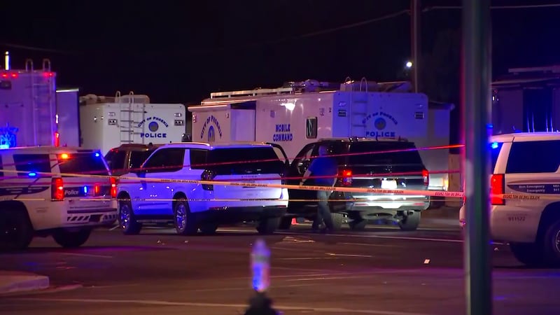 A domestic violence incident turned into a shooting involving Phoenix police.