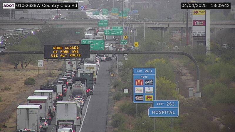 Traffic is being diverted after a trooper-involved shooting on I-10 in Tucson.