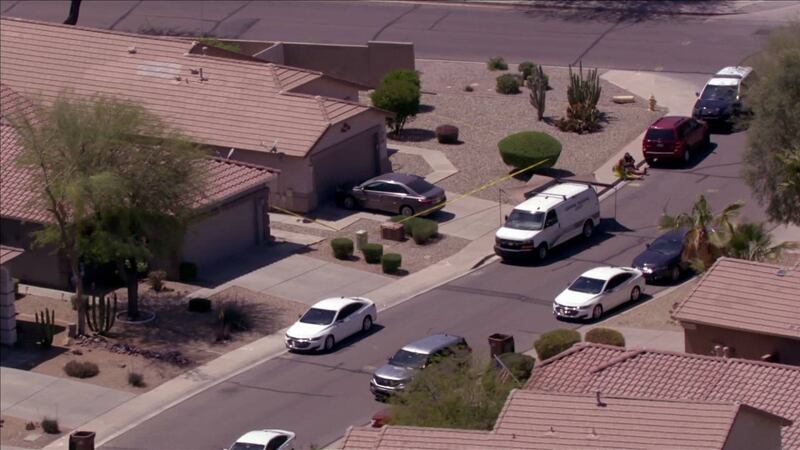 Maricopa police officers and fire crews responded to the home late Wednesday morning.