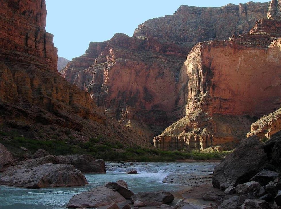 The Colorado River winds through the Grand Canyon. (Source: NPS.gov)
