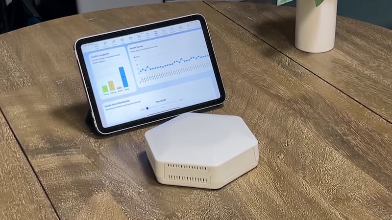 The devices use radio waves similar to Wi-Fi to track residents’ movements and sleep patterns...