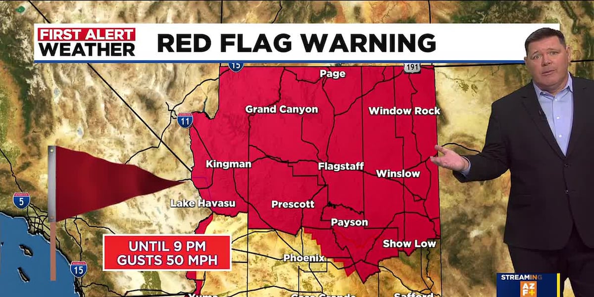 Warm but below average days ahead in Phoenix area
