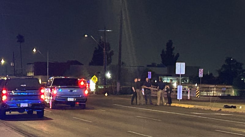 A woman was hit by a car near 16th Street and Indian School Road.