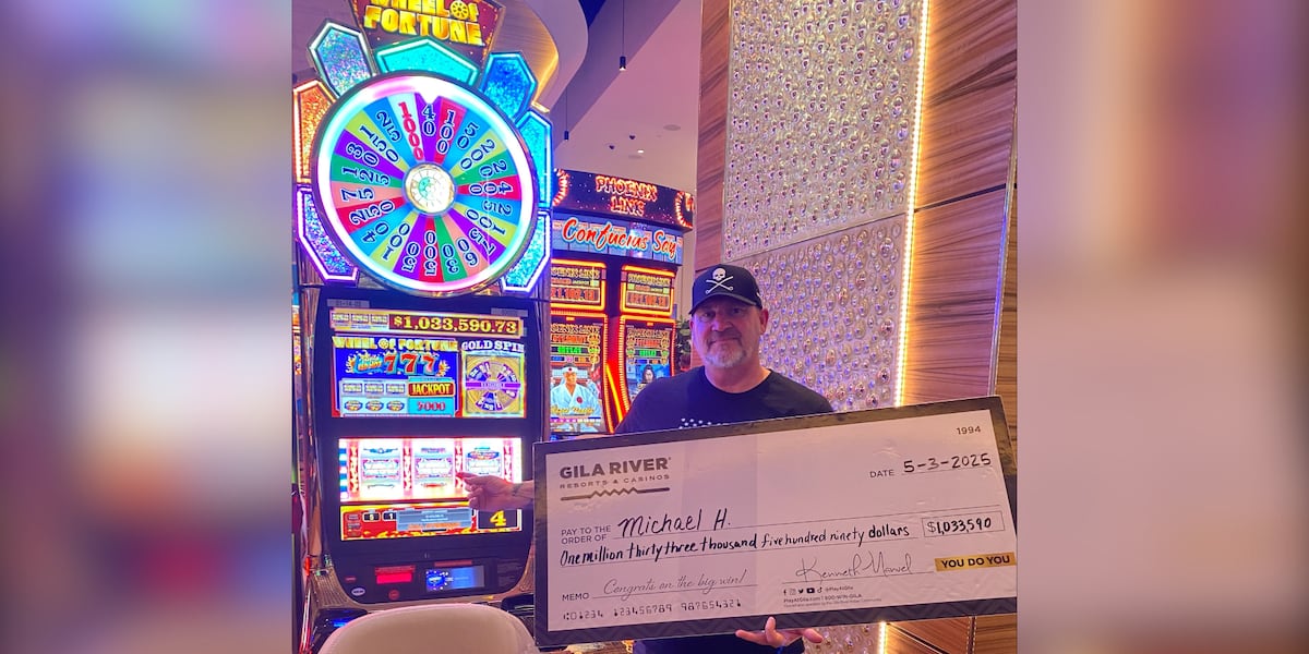 Chandler Veteran Wins $1M Wheel of Fortune Jackpot at Gila River Casino