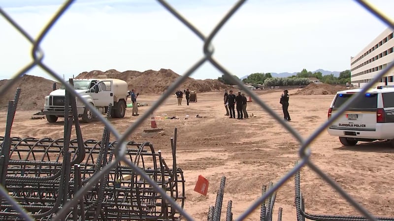 Glendale police are investigating a reported shooting at a construction site near State Farm...