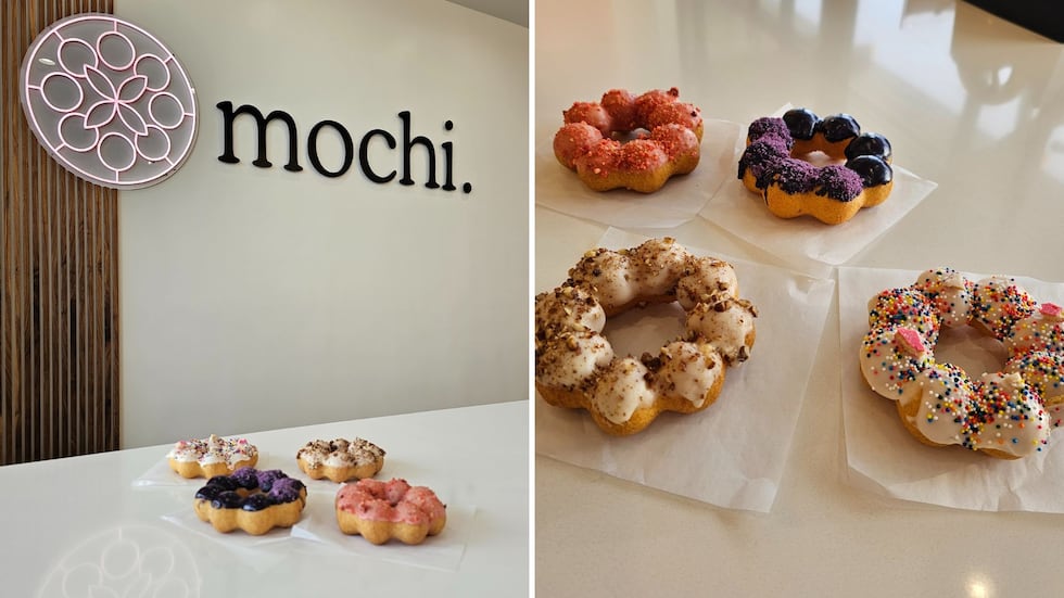 Mochidot serves a variety of mochi donuts with new flavors every month.