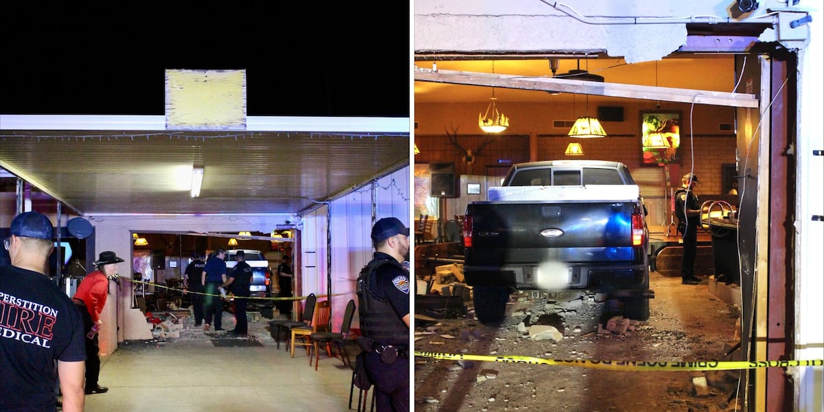 30 people injured after driver crashes into Apache Junction Elks Lodge