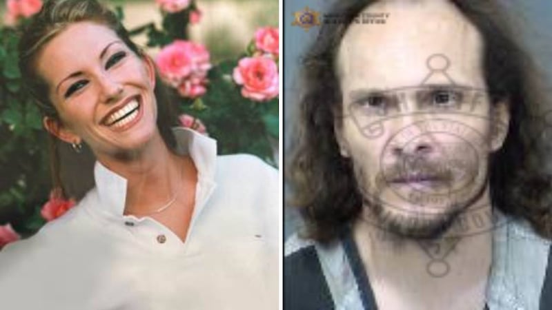 Joseph Ryan Vigil (right), 41, is accused of murdering Erin Weber, who went missing from her...