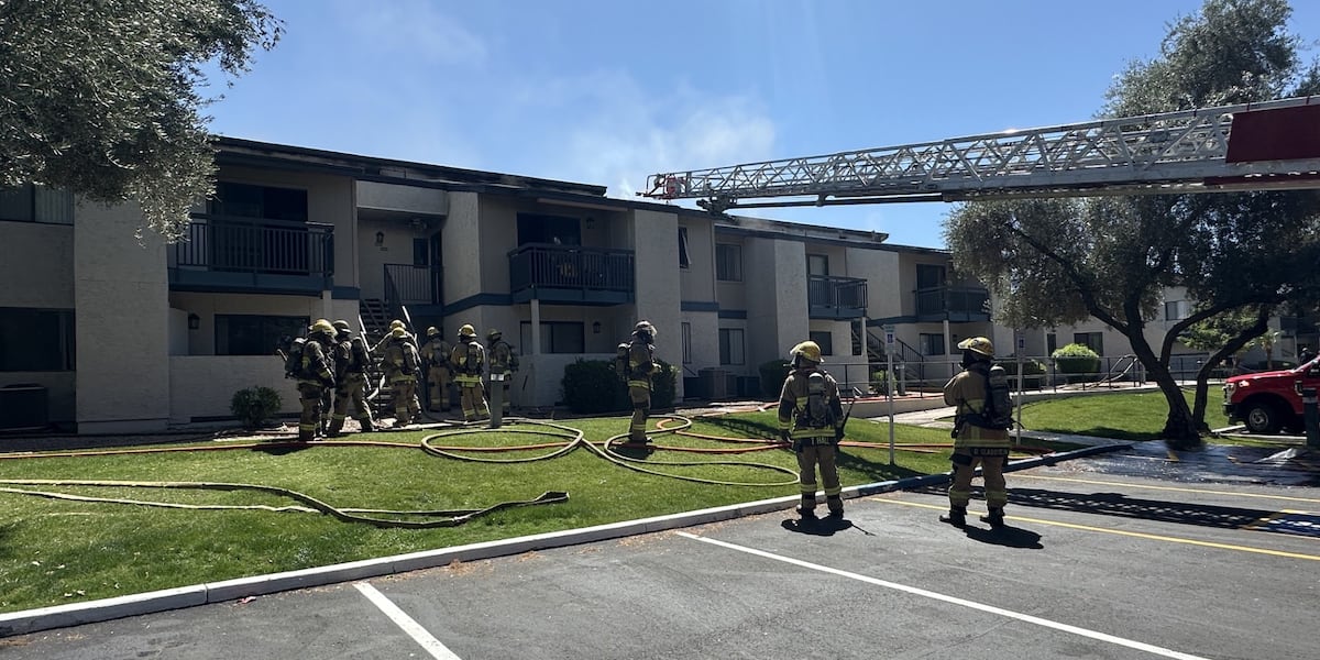 16 units affected due to fire at north Phoenix apartment complex