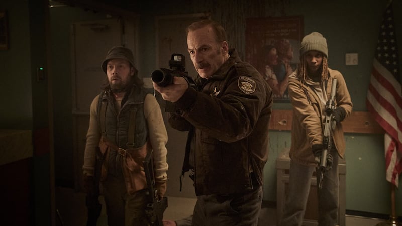 Brendan Fletcher, Bob Odenkirk and Reena Jolly in Normal, a Magnolia Pictures Release