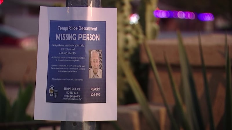 Apolonio “Polo” Romero hasn’t been seen since Friday around 7 p.m.