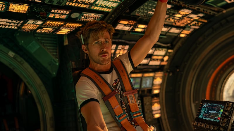 Ryan Gosling stars as Ryland Grace in PROJECT HAIL MARY, from Amazon MGM Studios.