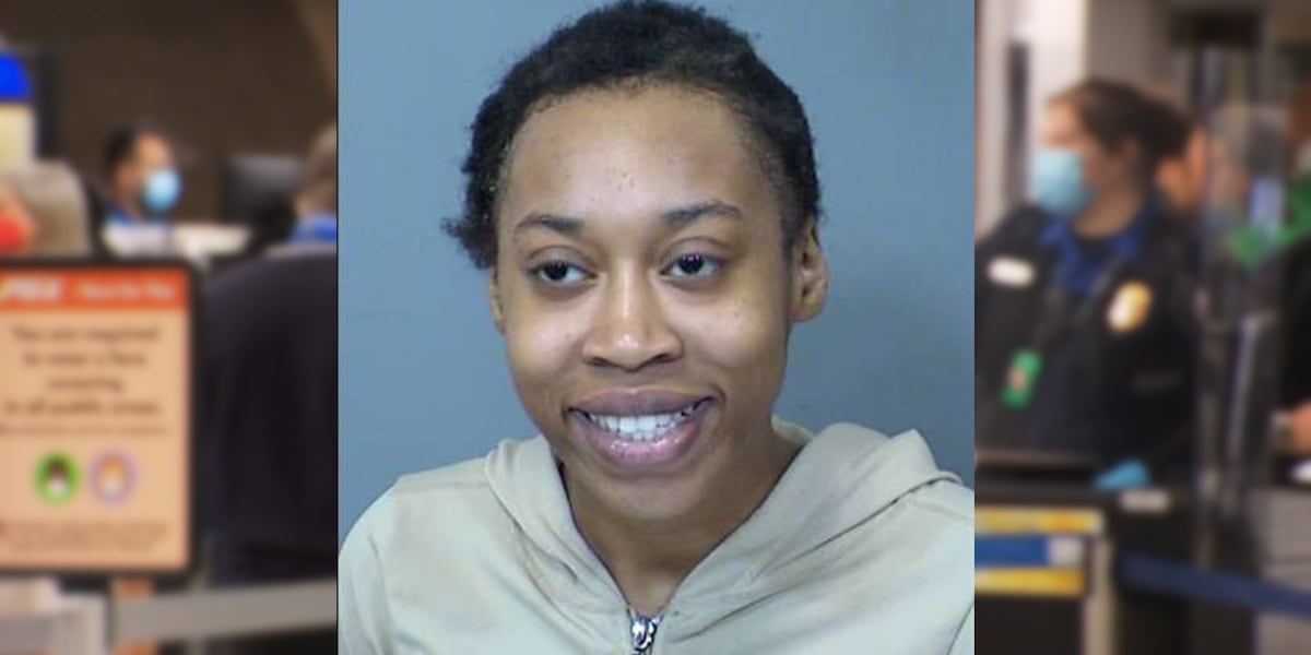 Prison term for woman who attacked TSA agent at Phoenix Sky Harbor over ...