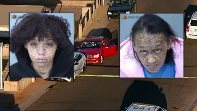 Trinidad Onika Brown, left, and Trinidad O Black, 50, were arrested June 25.