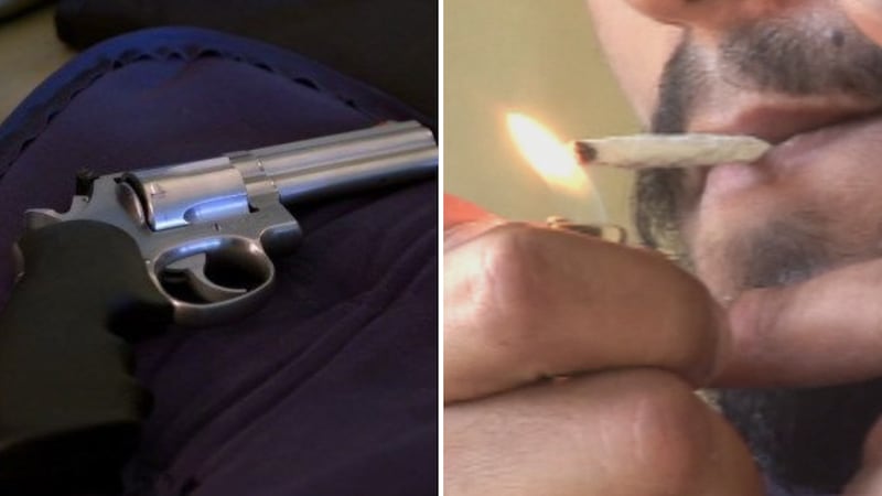The U.S. Supreme Court is deciding a case that could impact gun owners in Arizona who smoke...