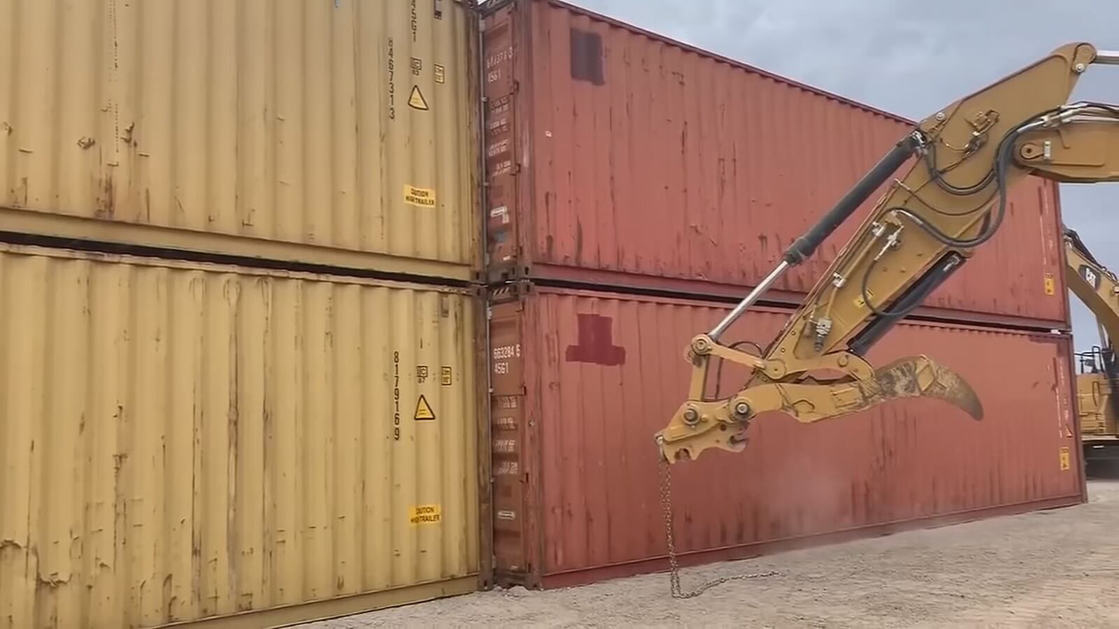 Removal of border shipping containers to cost Arizona nearly $70 million