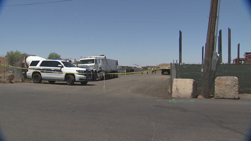 Officers arrived at the area just before 7 a.m. and found a man in his 40s lying on the ground...