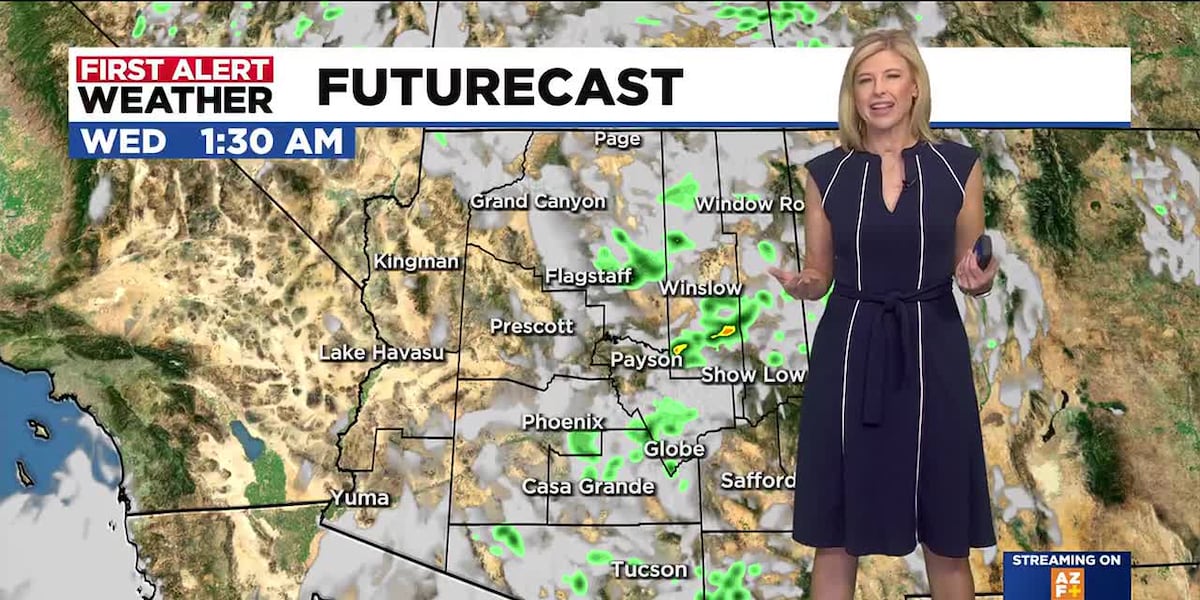 Active monsoon week ahead as more rain, flood watch in store across Phoenix area