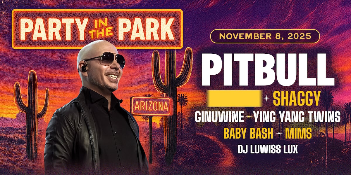 Party in the Park Music Festival to Debut in Gilbert Featuring Pitbull, Shaggy, Ginuwine