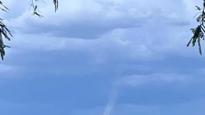 The NWS Tucson confirmed a funnel cloud was spotted in town on Friday, Aug. 21.