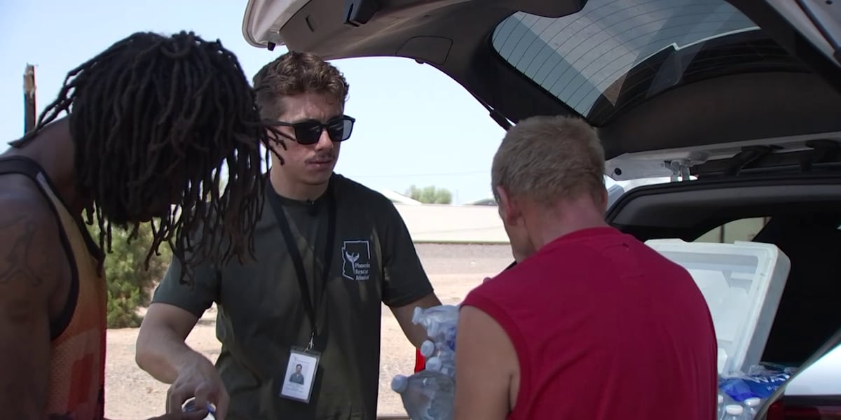 Phoenix Rescue Mission aims to distribute 1 million water bottles to ...