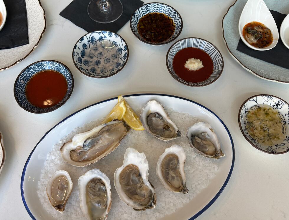 Humble Oysters and Bubbles provides four signature oyster sauces including: Michelada made...