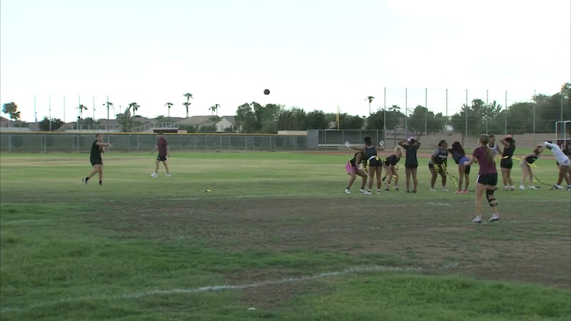 Over 100 high schools are participating in the AIA girls’ flag football this season