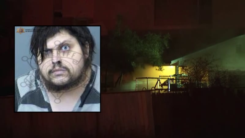 Ian Vincent Yares was booked into jail on charges of aggravated assault, criminal damage and...