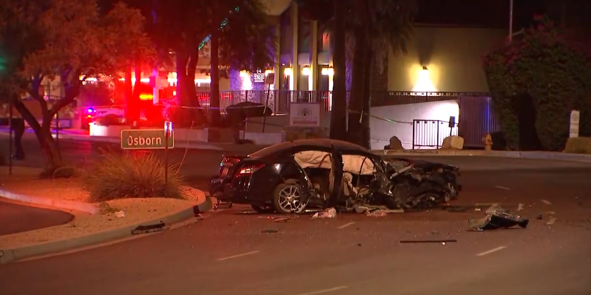 Coverage image for: Driver suspected of DUI, speeding in Old Town Scottsdale crash that killed passenger